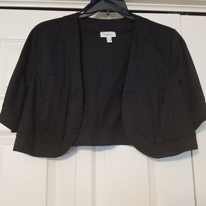Black bolero jacket